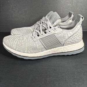 Adidas PureBoost ZG Gray Lace Up Athletic Sneakers Men's Running Shoes Size 10